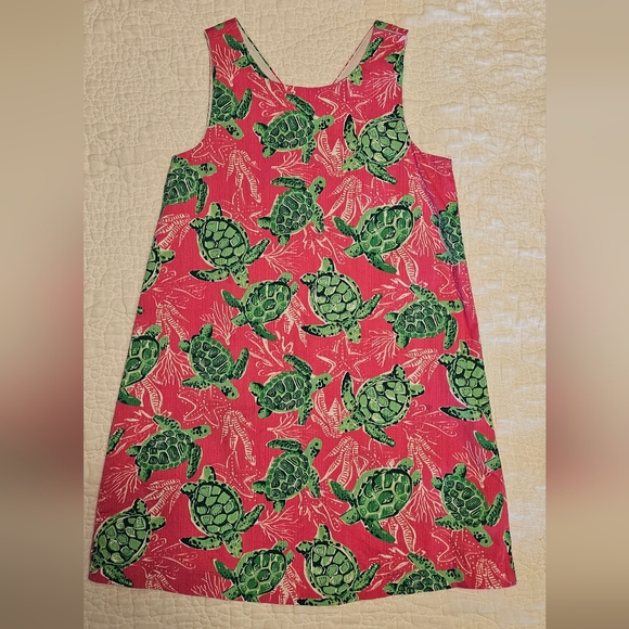 Tommy Bahama Girls Turtle Dress - Picture 1 of 4